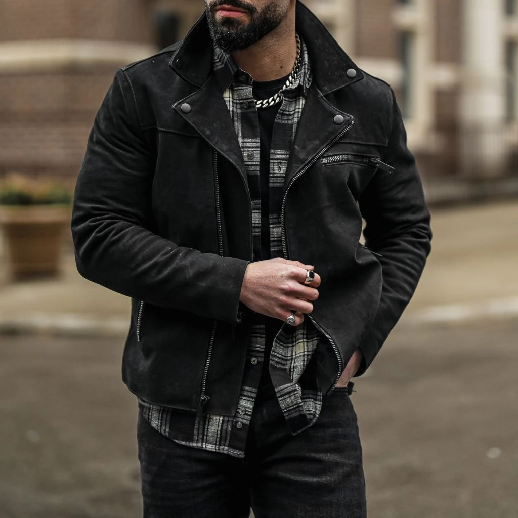 Motorcycle Jacket | Black Matte - Image 3