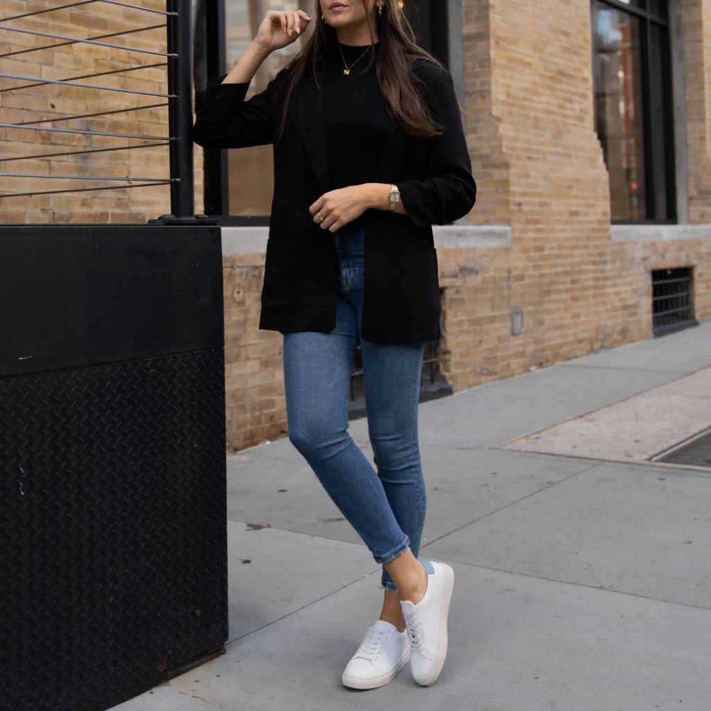 Women's Legacy | White X Baby Blue - Image 9