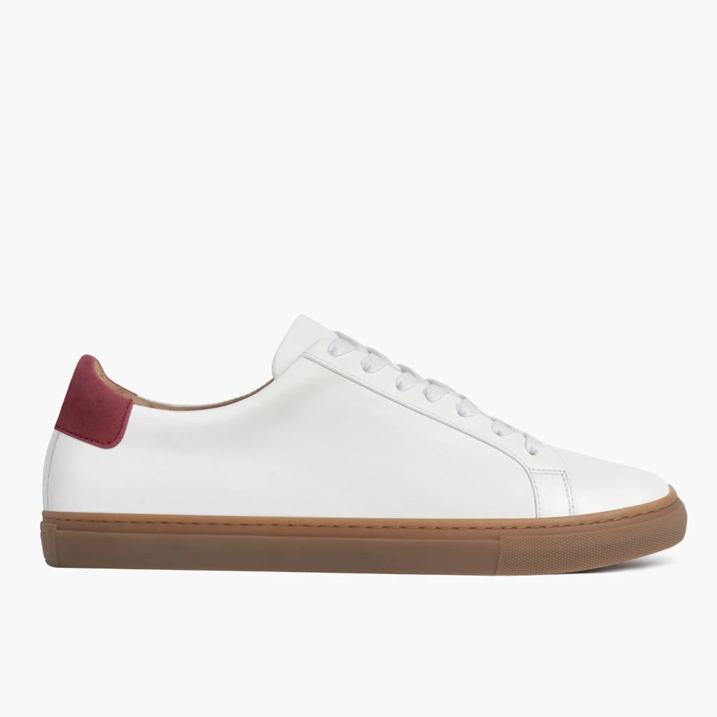 Women's Legacy | White X Burgundy - Image 2
