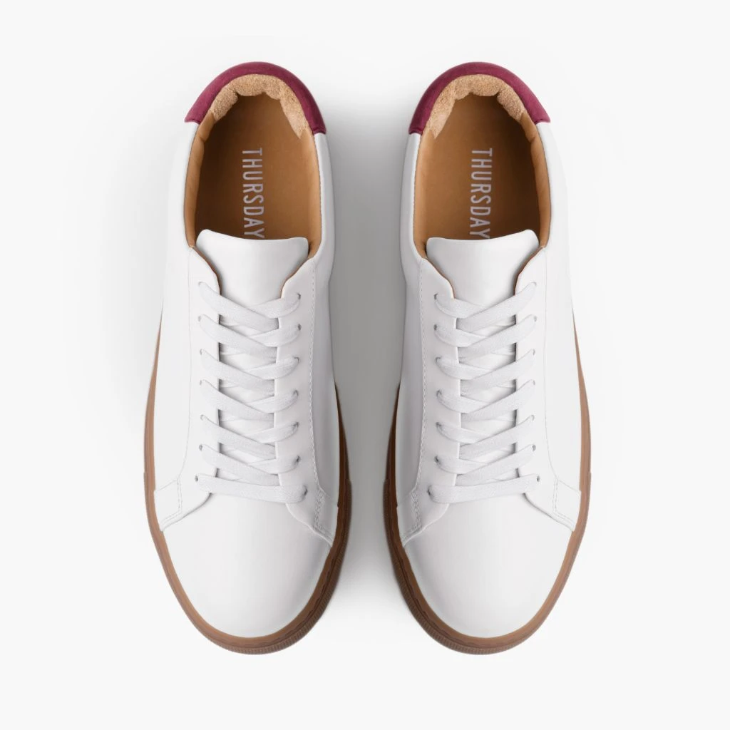 Women's Legacy | White X Burgundy - Image 6